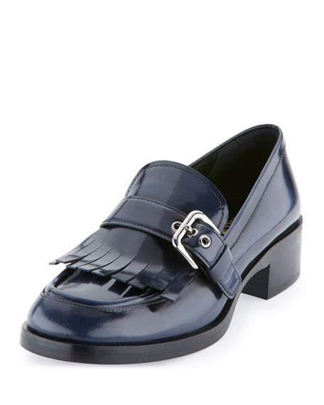 prada kiltie pointed loafers|Women's Loafers And Lace.